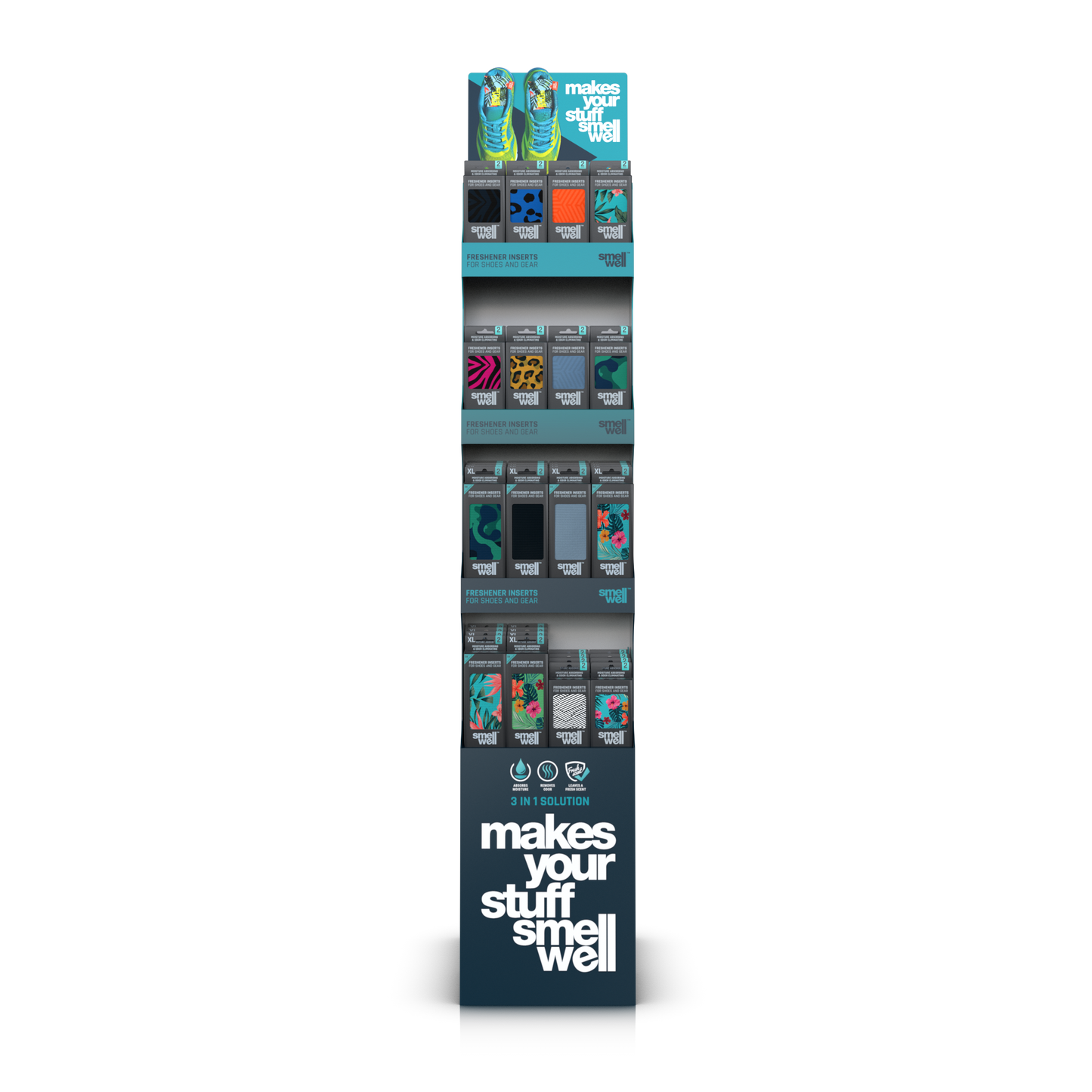 SmellWell Floor Display POS