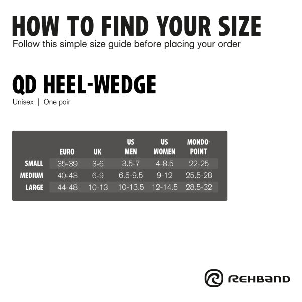 QD Heel wedge