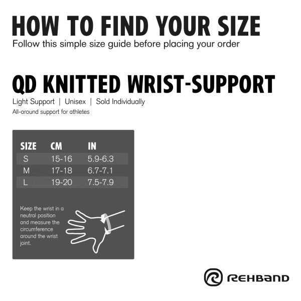 QD Wrist & Thumb Support 1.5mm