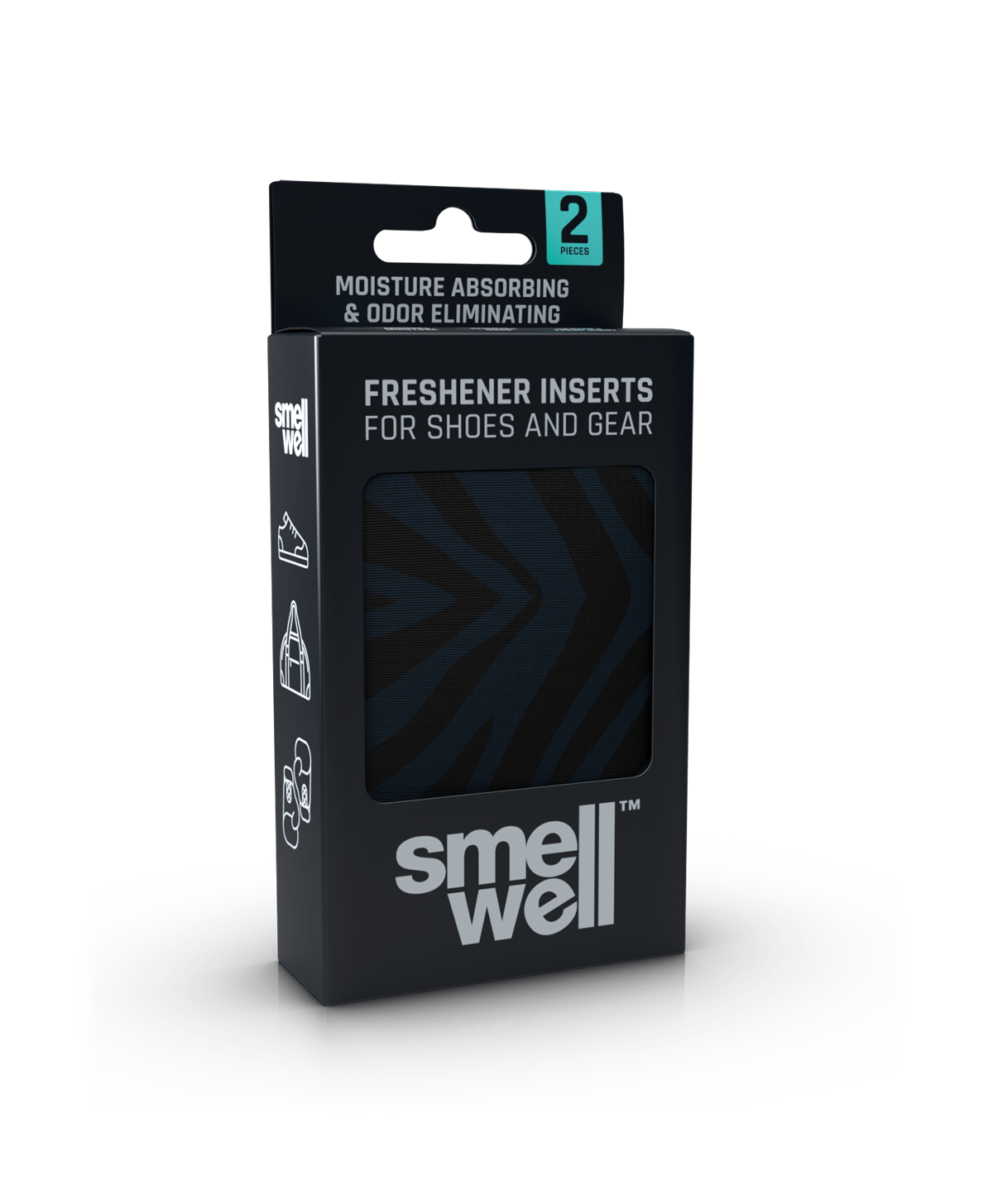 A package of SmellWell Active - Black Zebra from an angle
