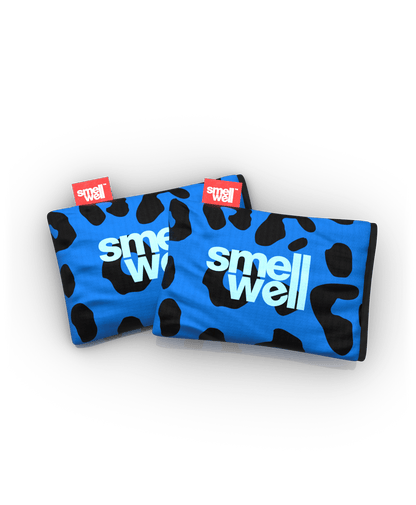 2 SmellWell Active - Leopard Blue freshener inserts bags