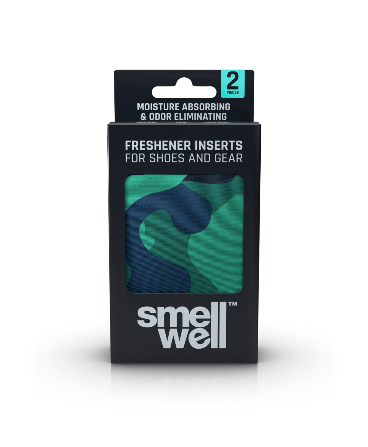 A package of SmellWell Active - Camo Green