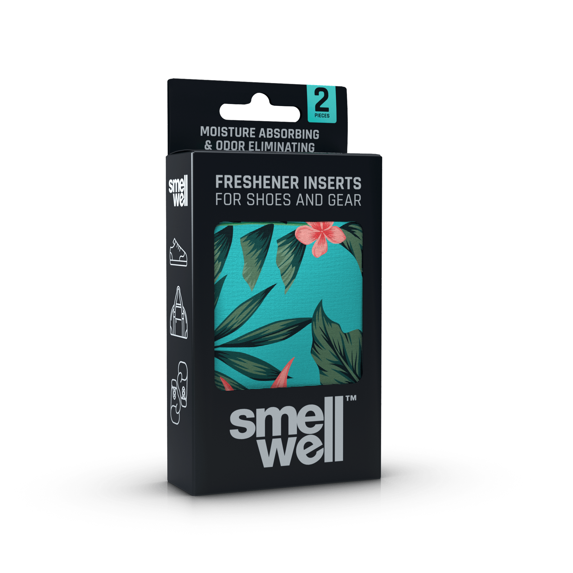 A package of SmellWell Active - Tropical Floral from an angle