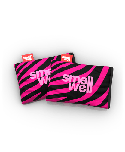 2 SmellWell Active - Pink Zebra freshener inserts bags