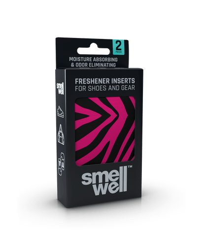 A package of SmellWell Active - Pink Zebra from an angle