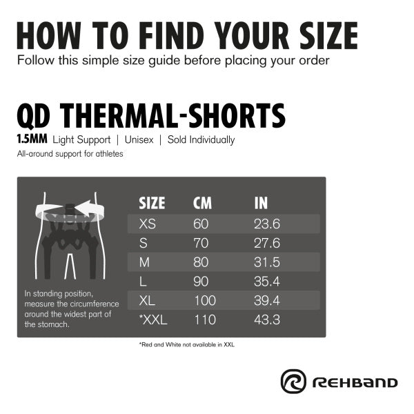 QD Thermal Shorts 1.5mm