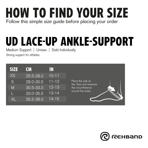 UD Lace up Ankle Brace Light