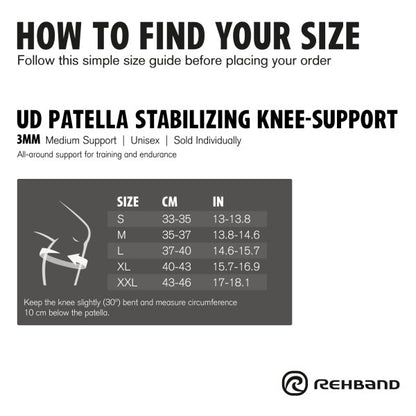 UD Patella Stab Knee Brace 3mm